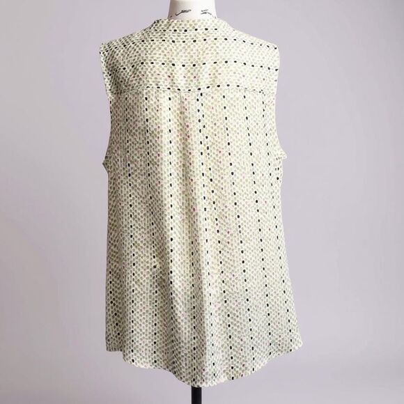 Liz Claiborne sleeveless button up blouse Size 1X - Picture 3 of 7